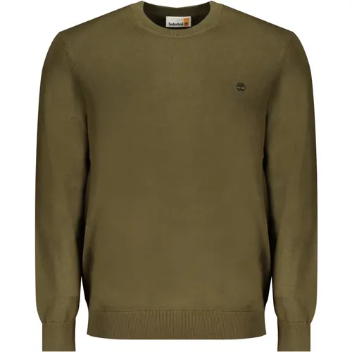 Long Sleeve Cotton Logo Top , male, Sizes: 3XL, 2XL, M, S, XL - Timberland - Modalova