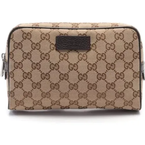 Pre-owned Canvas crossbody-bags , female, Sizes: ONE SIZE - Gucci Vintage - Modalova