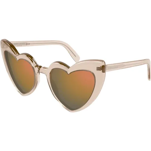 Stilvolle Sonnenbrille für Frauen , Damen, Größe: 54 MM - Saint Laurent - Modalova