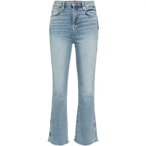 Flared High Rise Jeans , Damen, Größe: W27 - 7 For All Mankind - Modalova
