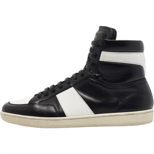 Pre-owned Leather sneakers , male, Sizes: 9 UK - Yves Saint Laurent Vintage - Modalova