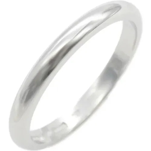 Pre-owned Platinum rings , unisex, Sizes: ONE SIZE - Bvlgari Vintage - Modalova