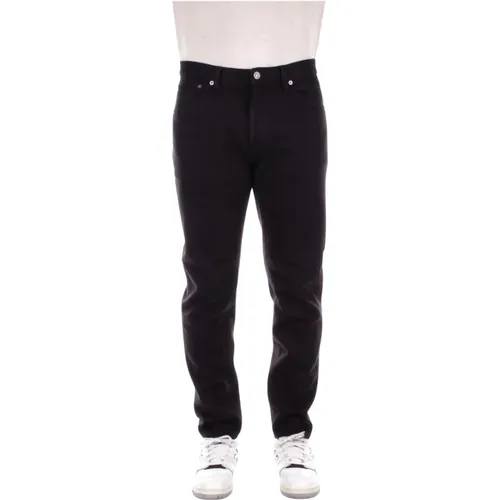 Logo Trousers Front Button Closure , male, Sizes: W30, W29, W31 - Dondup - Modalova