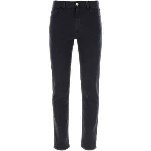 Midnight Stretch Denim Jeans - Z Zegna - Modalova