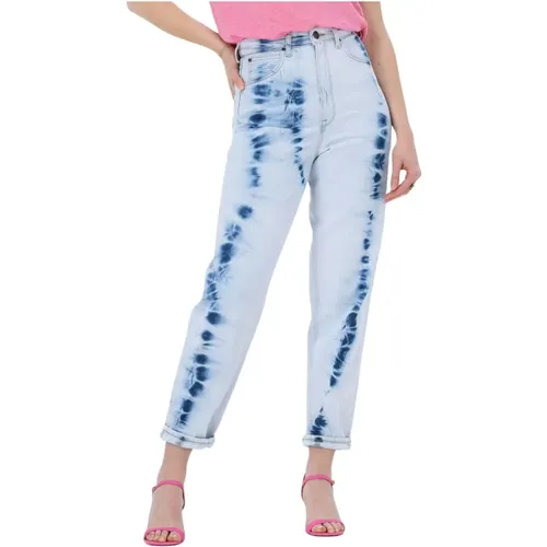 Damen Jeans Stella Tapered Blau , Damen, Größe: W31 - Lee - Modalova