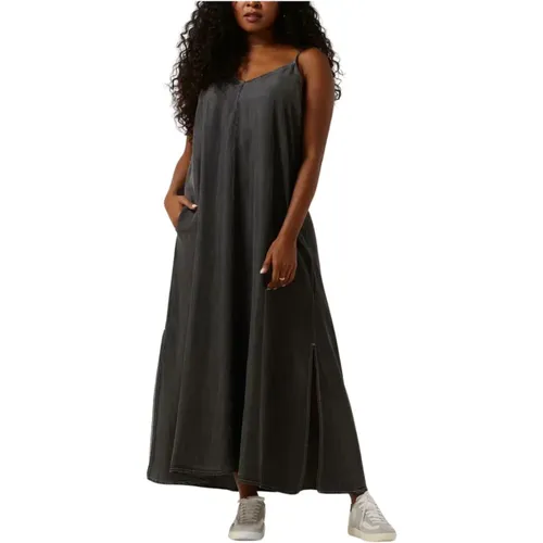 Graues Strap-Kleid für jeden Anlass , Damen, Größe: S - My Essential Wardrobe - Modalova