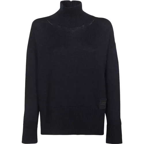 Gerippter Wollpullover , Damen, Größe: 2XS - Dondup - Modalova