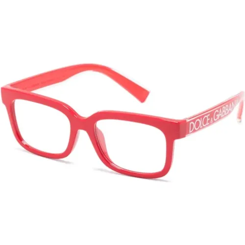 Rote Optische Brille Stilvolles Must-Have , unisex, Größe: 47 MM - Dolce & Gabbana - Modalova