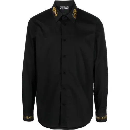 Mens Clothing Shirts Ss24 , male, Sizes: XL, M, L - Versace Jeans Couture - Modalova