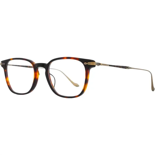 Vintage Eyewear Frames Dark Tortoise Antique , unisex, Sizes: 50 MM - Matsuda - Modalova