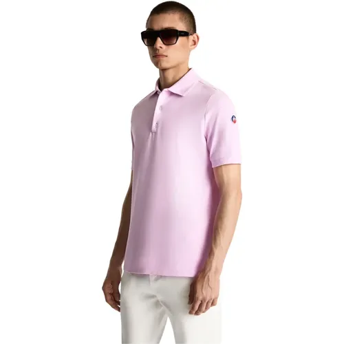 Classic Rose Polo Shirt for Men , male, Sizes: M - Fusalp - Modalova