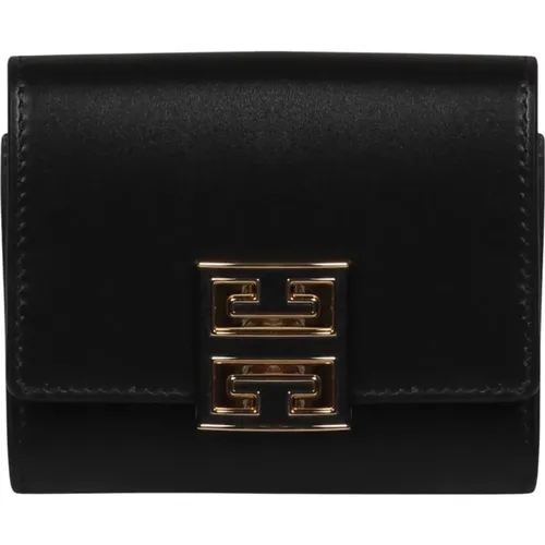 Leather 4G Trifold Wallet , female, Sizes: ONE SIZE - Givenchy - Modalova