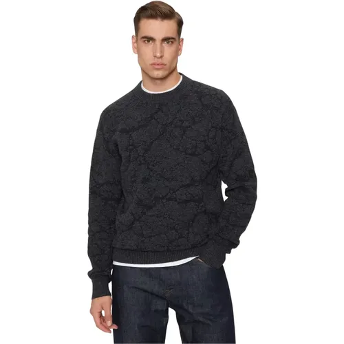 Schwarze Sweater Kollektion , Herren, Größe: M - Hugo Boss - Modalova