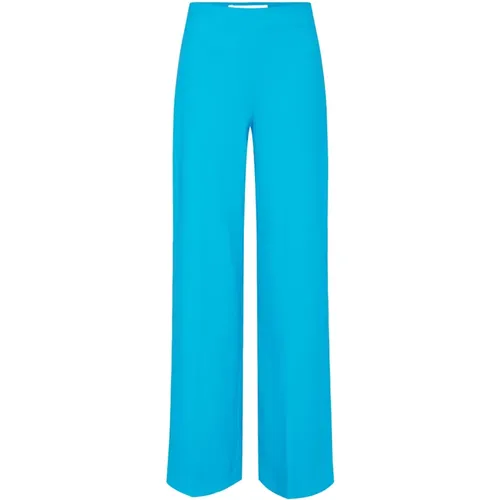 High-Waisted Marlenehose Pants , female, Sizes: W28 L34 - drykorn - Modalova