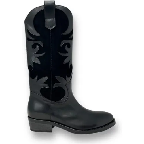 Stylish Boots , female, Sizes: 5 UK - Via Roma 15 - Modalova
