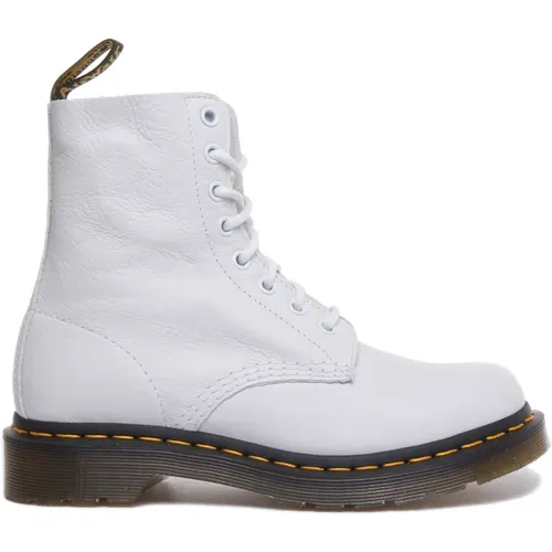 Virginia Leather 8-Eyelet Boot , female, Sizes: 5 UK, 9 UK, 4 UK, 7 UK, 3 UK, 6 UK, 8 UK - Dr. Martens - Modalova