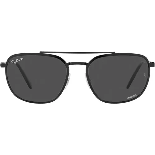 Polarisierte quadratische Sonnenbrille , Herren, Größe: 56 MM - Ray-Ban - Modalova