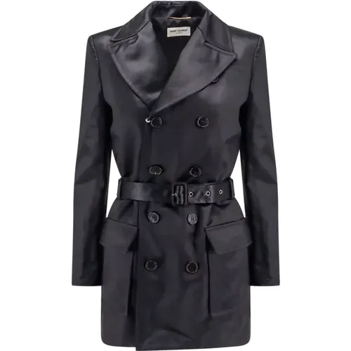 Women's Clothing Jackets & Coats Ss24 , female, Sizes: M - Saint Laurent - Modalova