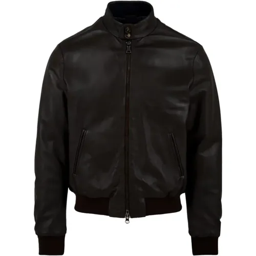 Elvis Leather Coat , male, Sizes: XL - The Jack Leathers - Modalova