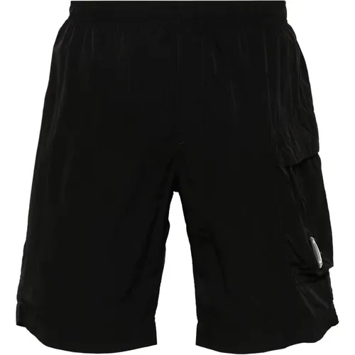 Casual Shorts , Herren, Größe: L - C.P. Company - Modalova