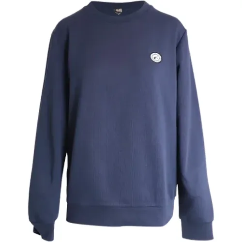 Navy cotton sweater , male, Sizes: 4XS - A.p.c. - Modalova