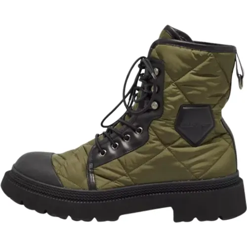 Pre-owned Leder boots - Salvatore Ferragamo Pre-owned - Modalova