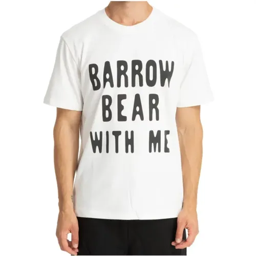 Jersey T-Shirt Unisex Off- , Herren, Größe: L - Barrow - Modalova