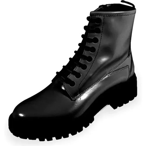 Lace-up Boots , female, Sizes: 4 UK - Hugo Boss - Modalova