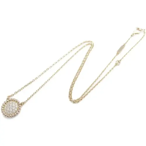 Pre-owned Yellow Gold necklaces , female, Sizes: ONE SIZE - Van Cleef & Arpels Pre-owned - Modalova