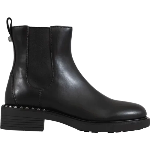 Francy Leather Boots , female, Sizes: 3 UK, 4 UK, 5 UK, 7 UK, 8 UK - Ash - Modalova