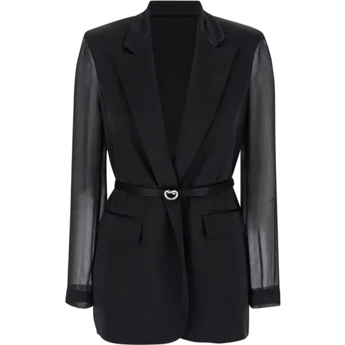 Gagny Blazer Jacket , female, Sizes: S, M, XS, 2XS - pinko - Modalova