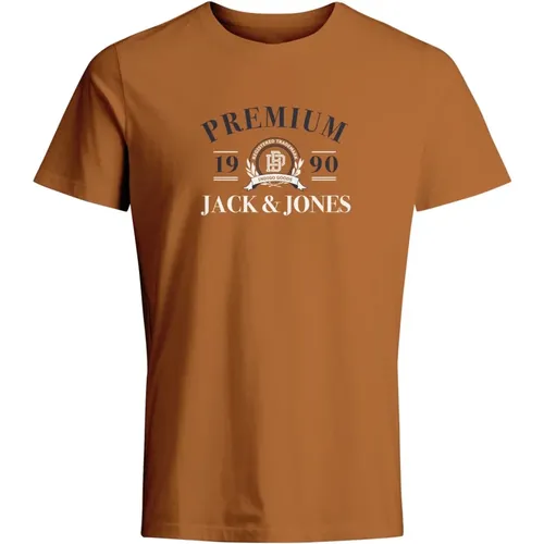 Herren Klassisches Logo T-Shirt - jack & jones - Modalova