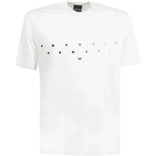 T-shirts and Polos , male, Sizes: XL, M - Emporio Armani - Modalova