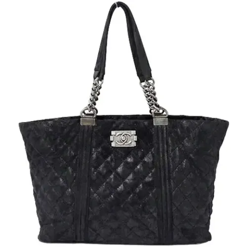 Pre-owned Stoff totes - Chanel Vintage - Modalova