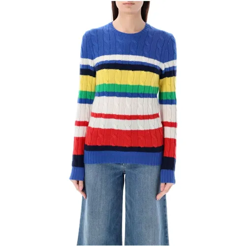 Julianna Cable Knit Sweater , female, Sizes: M, L, S - Ralph Lauren - Modalova