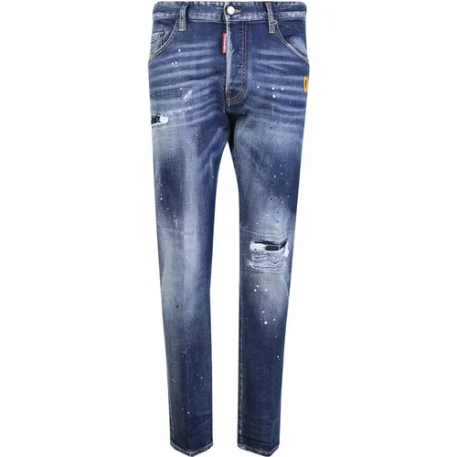 Slim-fit Jeans , male, Sizes: 2XL - Dsquared2 - Modalova