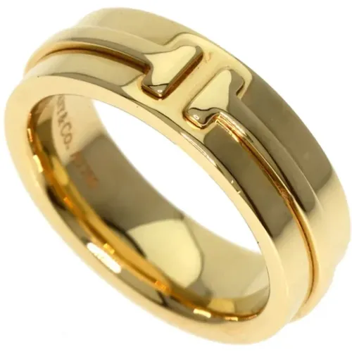 Pre-owned Gold rings , female, Sizes: ONE SIZE - Tiffany & Co. Pre-owned - Modalova