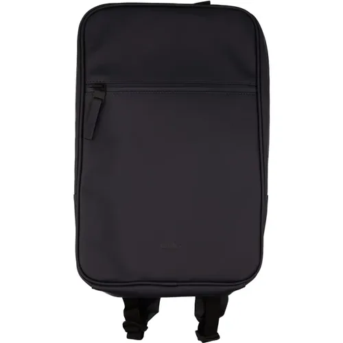Technical Fabric Unisex Backpack , male, Sizes: ONE SIZE - Rains - Modalova