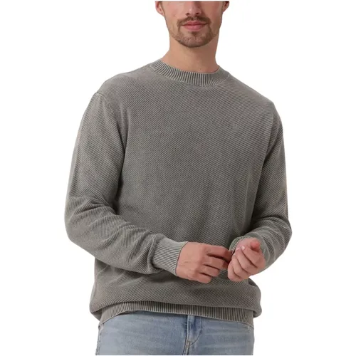 Herren Pullover & Weste Moss R Knit , Herren, Größe: S - G-Star - Modalova