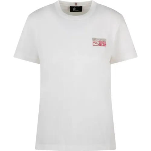 Berglogo T-Shirt Moncler - Moncler - Modalova