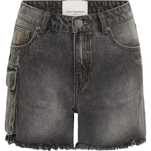 Graue Cargo-Shorts One Teaspoon - One Teaspoon - Modalova