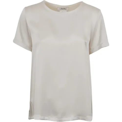 Viskose Rebecca T-Shirt , Damen, Größe: M - Max Mara - Modalova