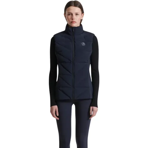 Blaue Leila Ärmellose Jacke , Damen, Größe: XL - Fusalp - Modalova