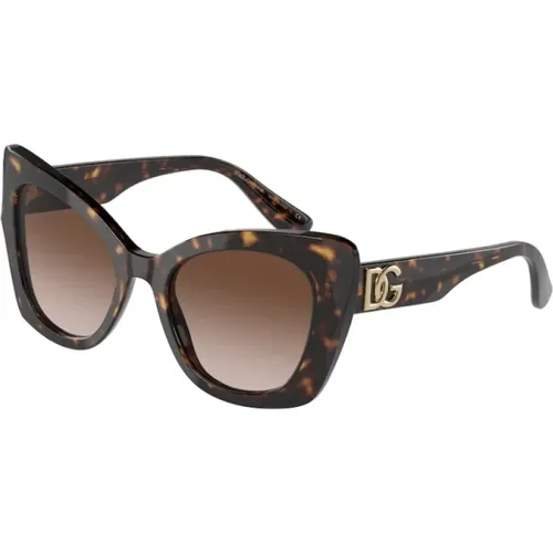 Designer Sonnenbrille Dg4405 502/13,Katzenaugen Sonnenbrille für Frauen - Dolce & Gabbana - Modalova