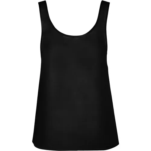 Schwingendes Tanktop mit breiten Trägern , Damen, Größe: XS - MVP wardrobe - Modalova