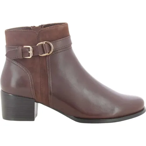 Ankle Boots , Damen, Größe: 38 EU - Regarde le Ciel - Modalova