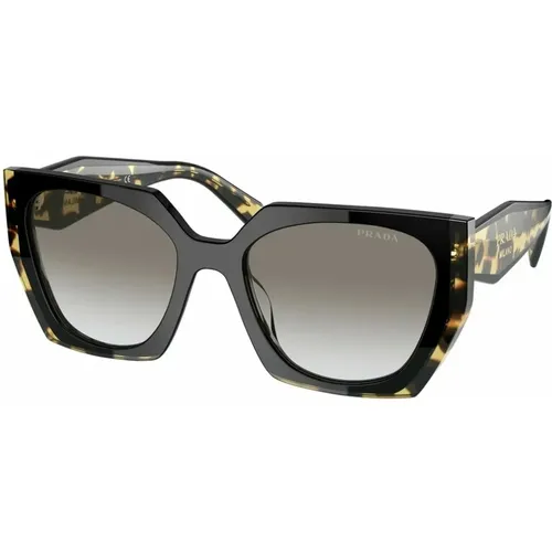 Square Black Sunglasses for Women , female, Sizes: 54 MM - Prada - Modalova