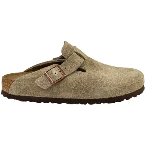 Sandalen Boston Soft Footbed , Herren, Größe: 41 EU - Birkenstock - Modalova