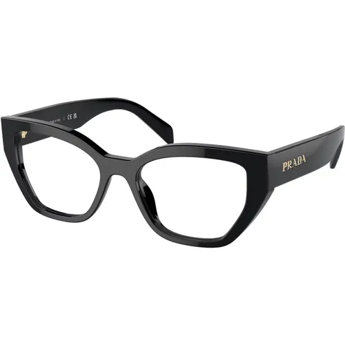Stylische Brille A16V in L16K1O1 , unisex, Größe: 53 MM - Prada - Modalova