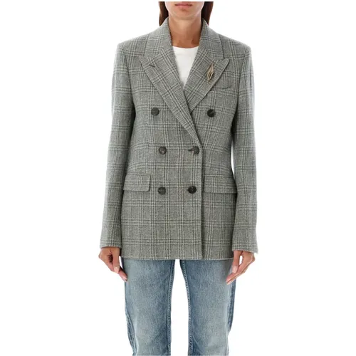 Kalamata Check Blazer Jacke - Golden Goose - Modalova